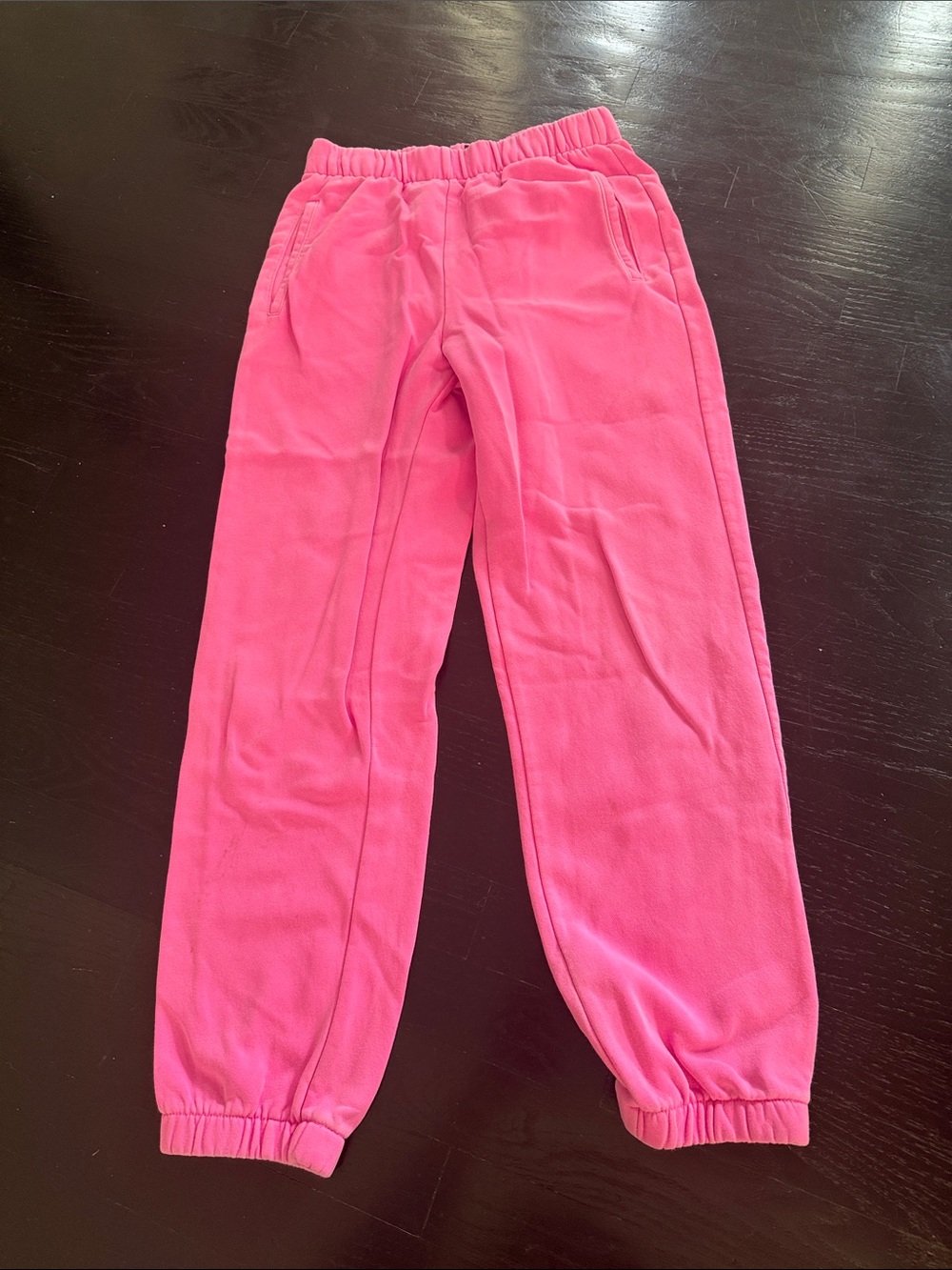 GAP hot pink sweats.
